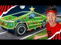 I Transformed My Cybertruck Into A Christmas Tree
