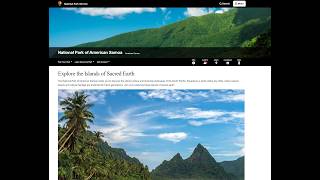 How to Plan a Trip to a National Park (For Example, American Samoa)