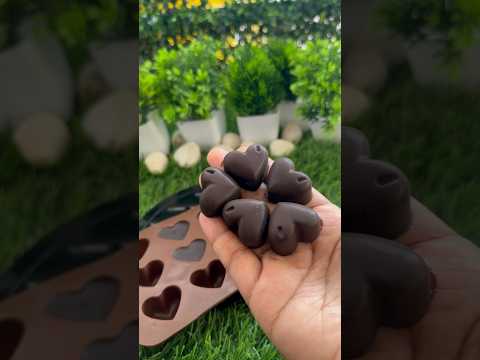 1 minute 🕗Dark Heart🤎Chocolate🤩#youtubeshorts #viral #asmr #chocolatelover