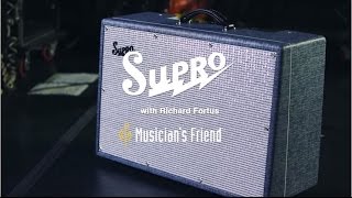 Video thumbnail for Supro Big Star Guitar Combo Amplifier with Guns N' Roses Guitarist Richard Fortus by Musician's Friend