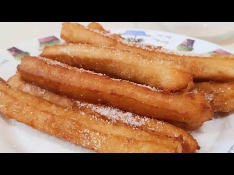 Churros caseros fáciles y rápidos