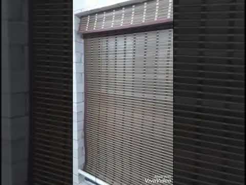 Mat Brown Balcony pvc blinds, For Home