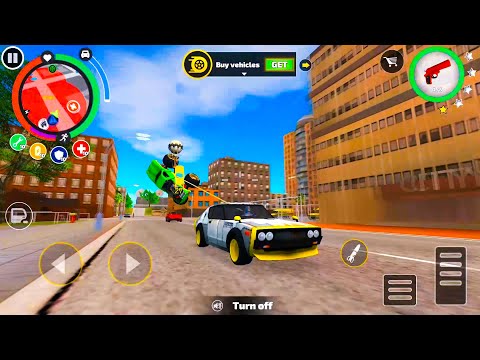 Rope Hero: Vice Town (Rope Hero Pull Monster truck) – Games Kon – HD Android Gameplay
