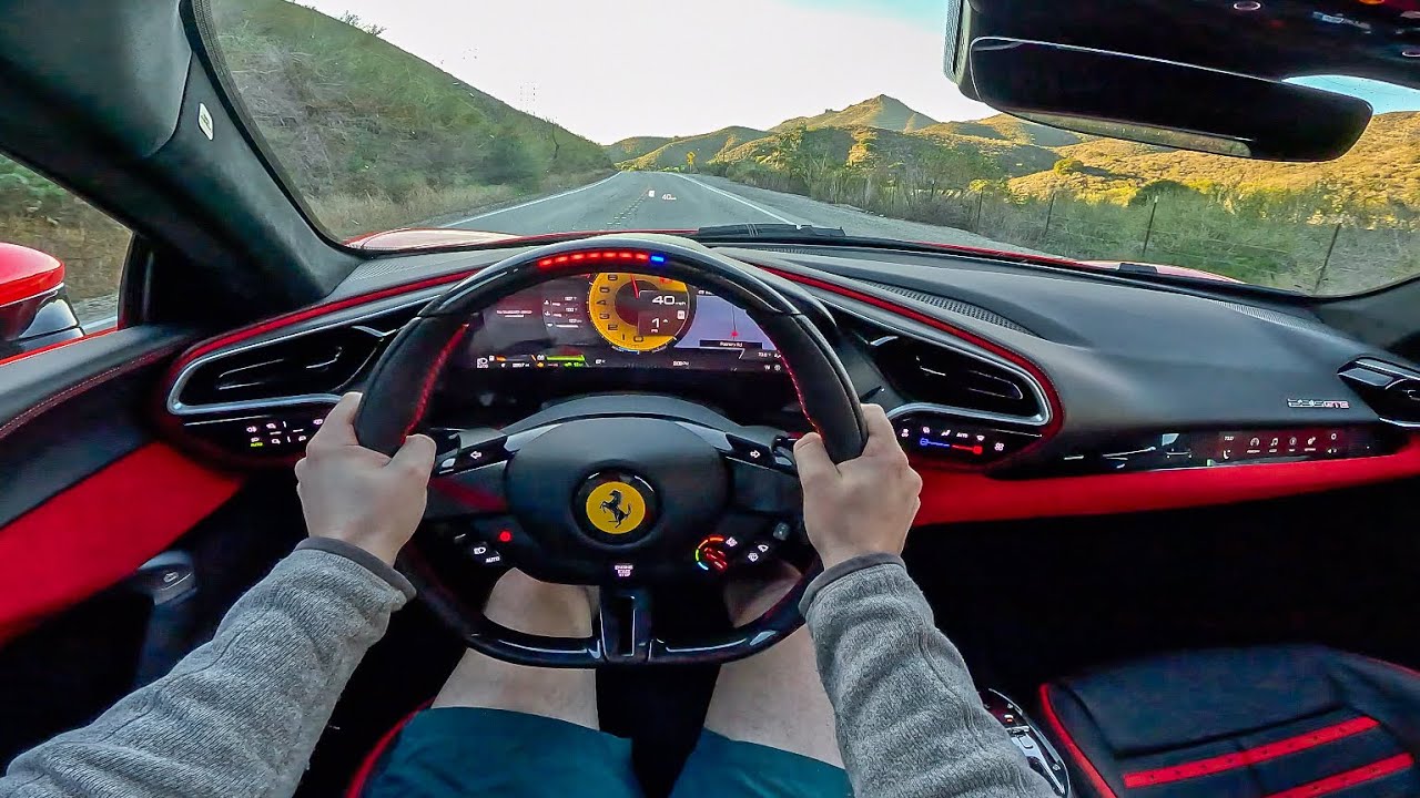 What It's Like To Drive The 2023 Ferrari 296 GTB (POV)