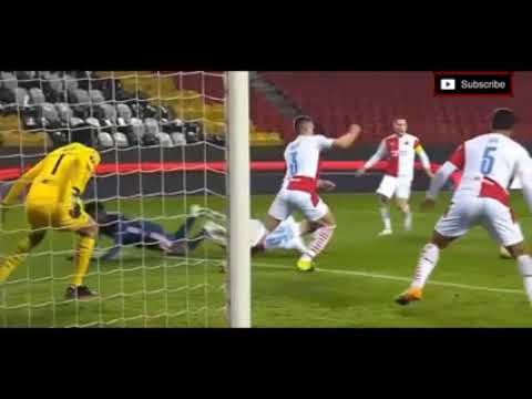 Slavia Praha Vs Arsenal 04  Agg 15   All Goals Highlight HD