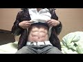 【割れた腹筋】30代の腹筋㊺【筋トレ】30年12月4日【abs】【six pack】