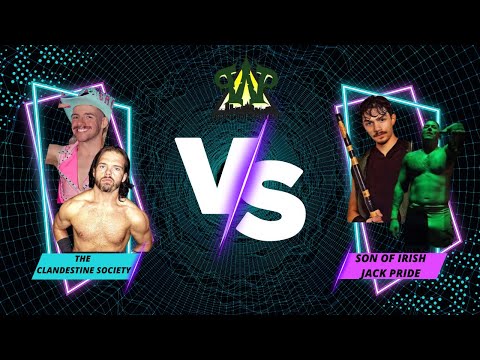 Prairie Pro Wrestling The Clandestine Society vs Jack Pride & Son Of Irish #freewrestlingmatch