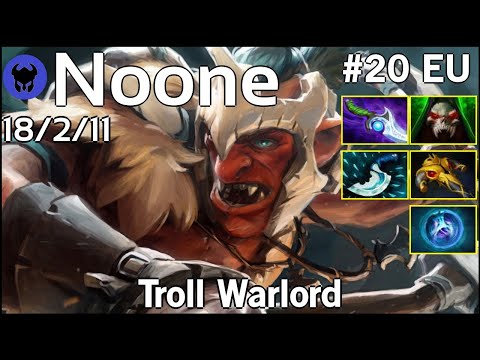 Noone plays Troll Warlord!!! Dota 2 7.21