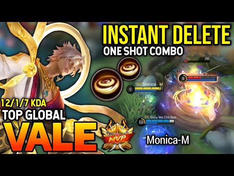 VALE BEST BUILD 2022 | TOP GLOBAL VALE GAMEPLAY | MOBILE LEGENDS✓