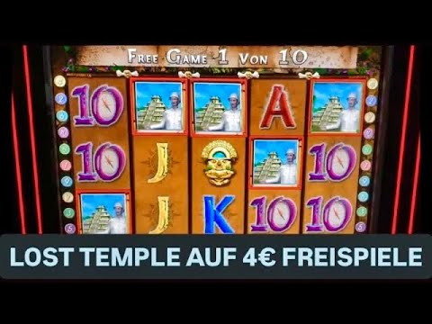 Lost Temple auf 4€ 90 FREISPIELE 💶 geht ab MEGA GEWINN