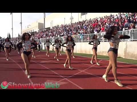 Alabama State Band and Stingettes Marching Out - 2018 Bandfest