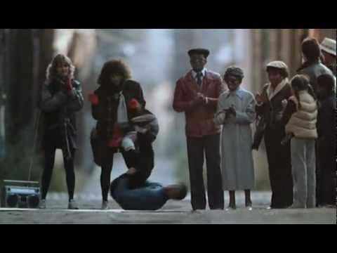 Flashdance 1983 movie Breakdance scene "It's Just Begun" Jimmy Castor Bunch