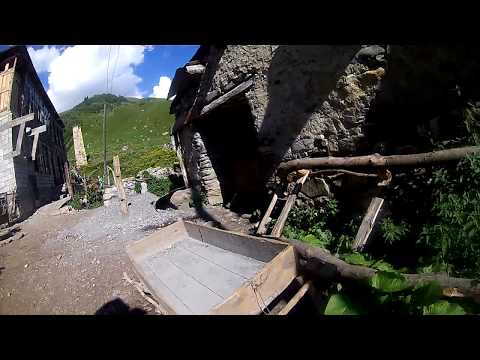 Das Dorf Adishi in Swanetien/ der dritte Wandertag/Die Wehrtürme und das Leben der Einhemischen