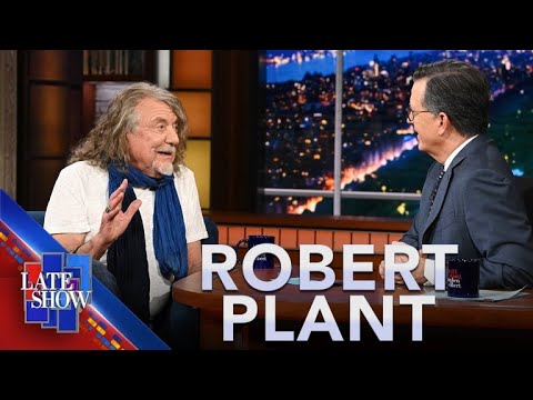 Robert Plant appeared on 'The Late Show With Stephen Colbert' - Led  Zeppelin News