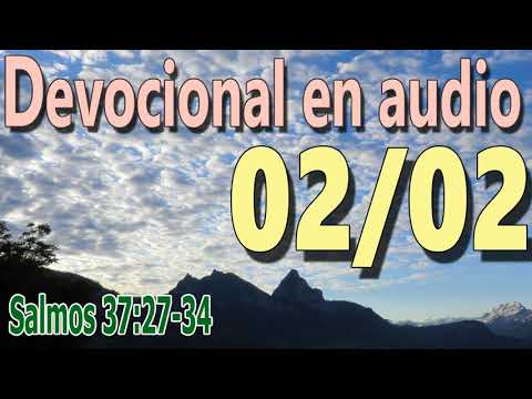 Devocional en audio 02/02 - Salmos 37:24-34