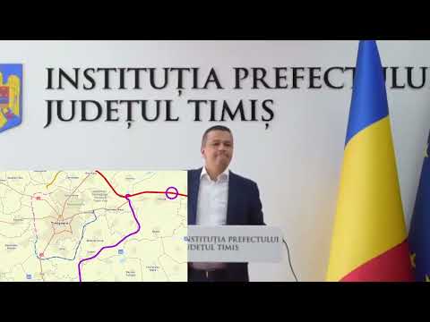 Centura municipiului Timișoara, ministrul transporturilor în 7 iulie 2023