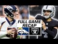 Broncos vs Raiders: Derek Carr helps Vegas keep playoff hopes alive with win | CBS Sports HQ