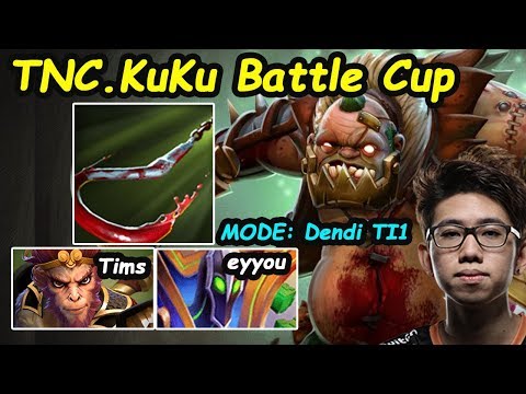 TNC KuKu - [Pudge] Superstar OFFLANE Battle Cup  Feat. eyyou tims Dota 2 7.21d Pro Gameplay