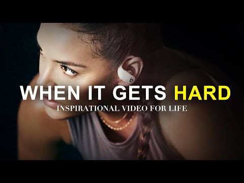 當遇到困難的時候--晨間激勵*必聽*勵志演講稿 (WHEN IT GETS HARD - Morning Motivation *must hear* Inspirational Speech)