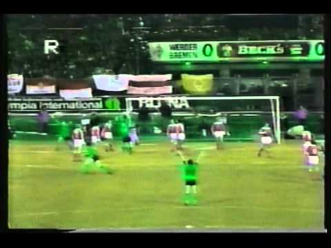 1982 December 8 Werder Bremen West Germany 1 Dundee United Scotland 1 UEFA Cup