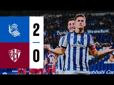 HIGHLIGHTS | LaLiga Hypermotion 25-26 | J10 | Sanse 2-0 SD Huesca | Real Sociedad