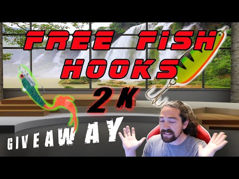 10+ FREE Fish Hooks GIVEAWAY 2K Fishing Saskatchewan! !! THANKS !!