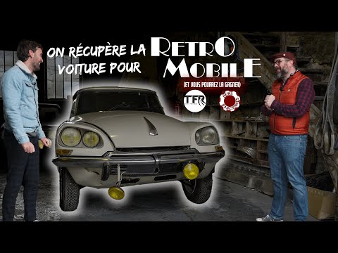 Une Citroën DSpécial sur notre stand à Rétromobile !