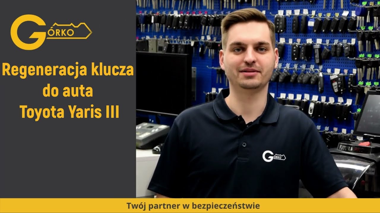 Jak wymienić obudowę klucza do Toyoty Yaris
