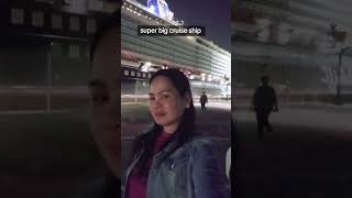 Super big cruise ship #highlightseveryone #cruiseship #followme #beautifulpalace #millionviews