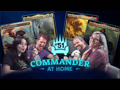 CovertGoBlue and Ashlizzle face off in an MTGArena Streamer Showdown | Commander at Home Episode 51