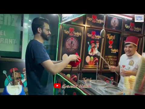 Khursheed Sir Kie Vs Turkish Icecream😂😂😂😂 | Evandel Hellish |