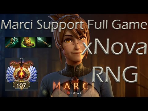 Dota 2 Pro Support Full Games - Marci Pos 5 - RNG xNova