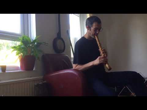 Joseph Sanger playing the Shakuhachi