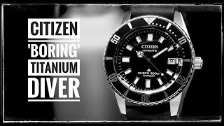 Citizen Fujitsubo: a worthy titanium diver for just over USD500?