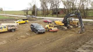 preview picture of video '10/23/13 Fairfax, VT Town Office Construction Day 6'