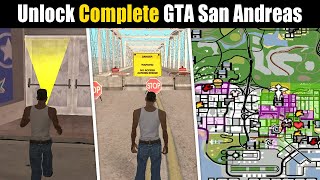 How to Unlock All GTA San Andreas | How to Unlock Complete GTA San Andreas Game