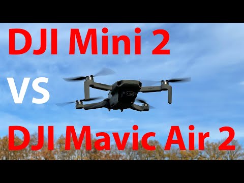 DJI Mavic Air 2 vs Mini 2 - Vergleich