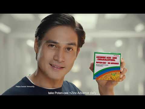 Poten-Cee + ZN Advance - Ascorbic Acid + Zinc + Cholecalciferol