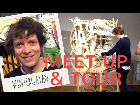 WINTERGATAN MARBLE MACHINE | exclusive meetup with Martin Molin | WINTERGATAN