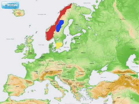 Europa Nordica caracteristici fizico geografice