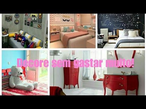 8 Dicas para decorar o quarto sem gastar muito!