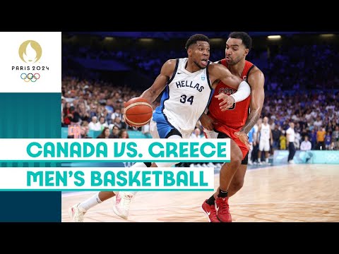 🇨🇦 Canada vs. Greece 🇬🇷 | Men's Basketball | #Paris2024 Highlights