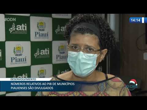 Secretaria de Planejamento de IBGE divulgam PIB do Piauí 16 12 2020