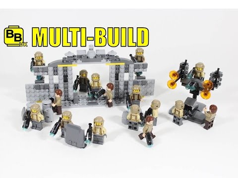 LEGO STAR WARS 75131 X4 MULTI-BUILD RESISTANCE BUNKER Video