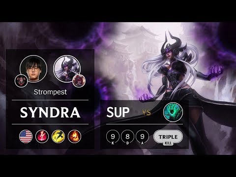 Syndra Support vs Thresh - NA Grandmaster Patch 9.23