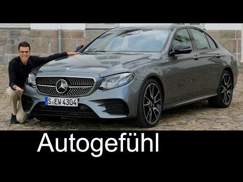 Mercedes-AMG E43 FULL REVIEW test driven V6 400 hp E-Class E-Klasse sedan Limousine