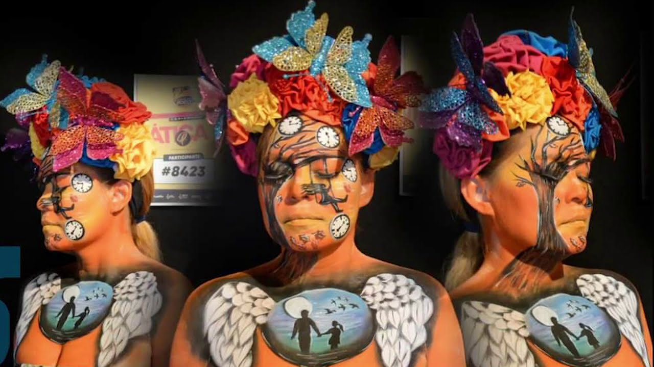 Watch #ValorNoticias Ella, utiliza el cuerpo humano como lienzo para expresar su arte. Now #ValorNoticias Ella, utiliza el cuerpo humano como lienzo para expresar su arte.