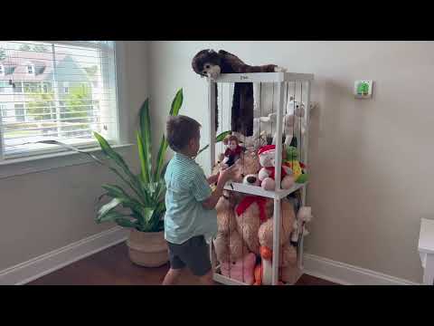 Stuffed Animal Zoo Toy Storage youtube thumbnail