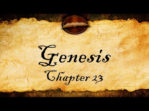 Genesis Chapter 23 - KJV Bible Audio With Text