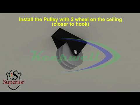 Pulley Type Cloth Drying Hanger